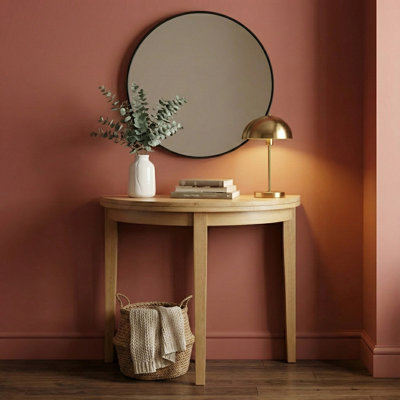 Bowerbank Extendable Round Solid Wood Dining Table