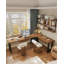 Bureau en L en bois massif avec tiroirs-1797321666
