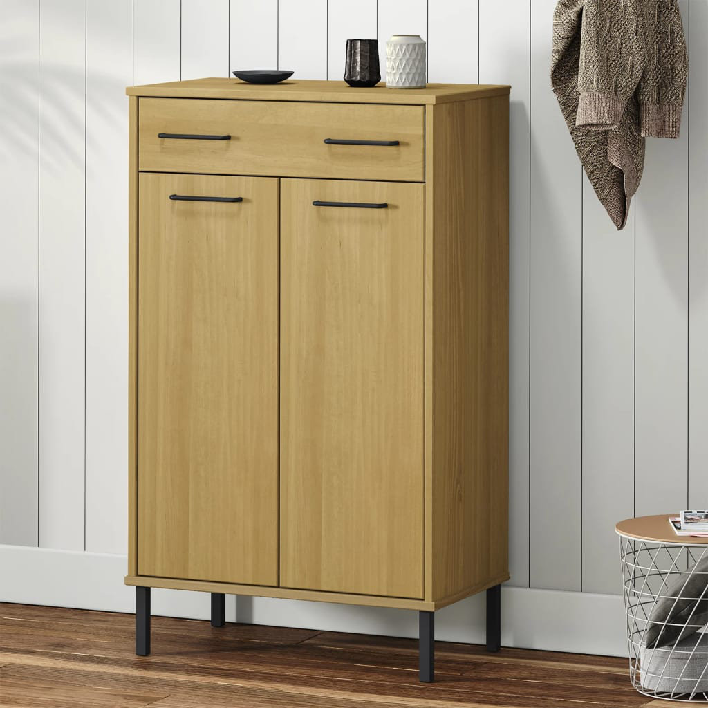 Latitude Run® Shoe Cabinet 4-Tier Hidden Shoe Organizer with