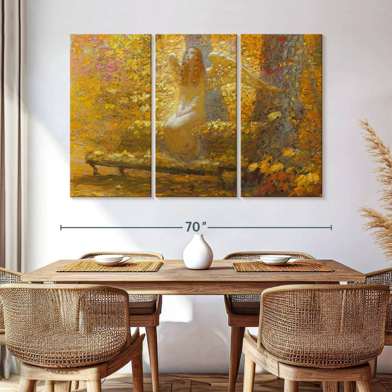Ange d'automne Leisha, H 42 po x l 65 po