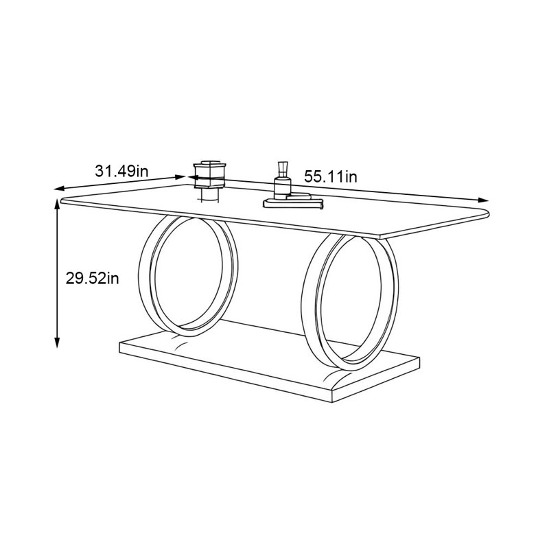 Fulden, 29.52"H x 55.11"L x 31.49"W