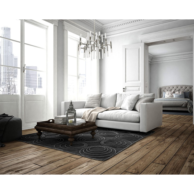 Turin 12 - Light LED Chandelier, Nickel, 18.5" H x 27" W x 27" D