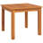 Square Acacia Solid Wood Outdoor Coffee Table , 15.7 " W 15.7 " D
