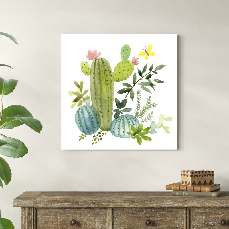 Happy Cactus I, H 30 po x l 30 po x P 1 po