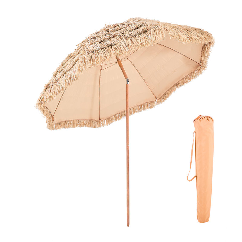 Beach Parasol, 215cm W x 215cm D
