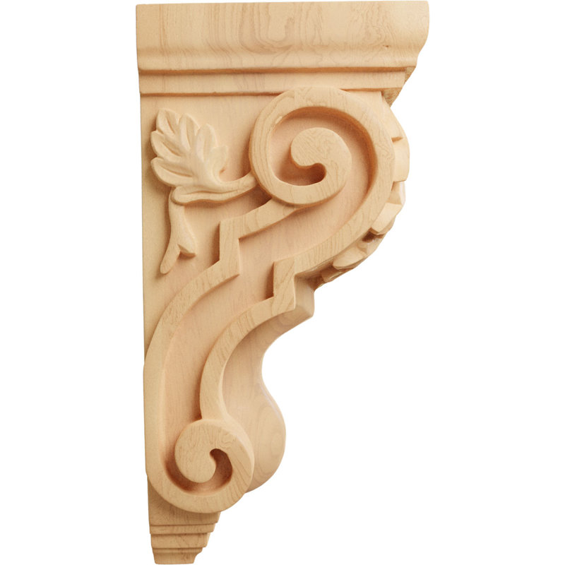 Corbeau Acanthus moyen moyen, Chêne rouge