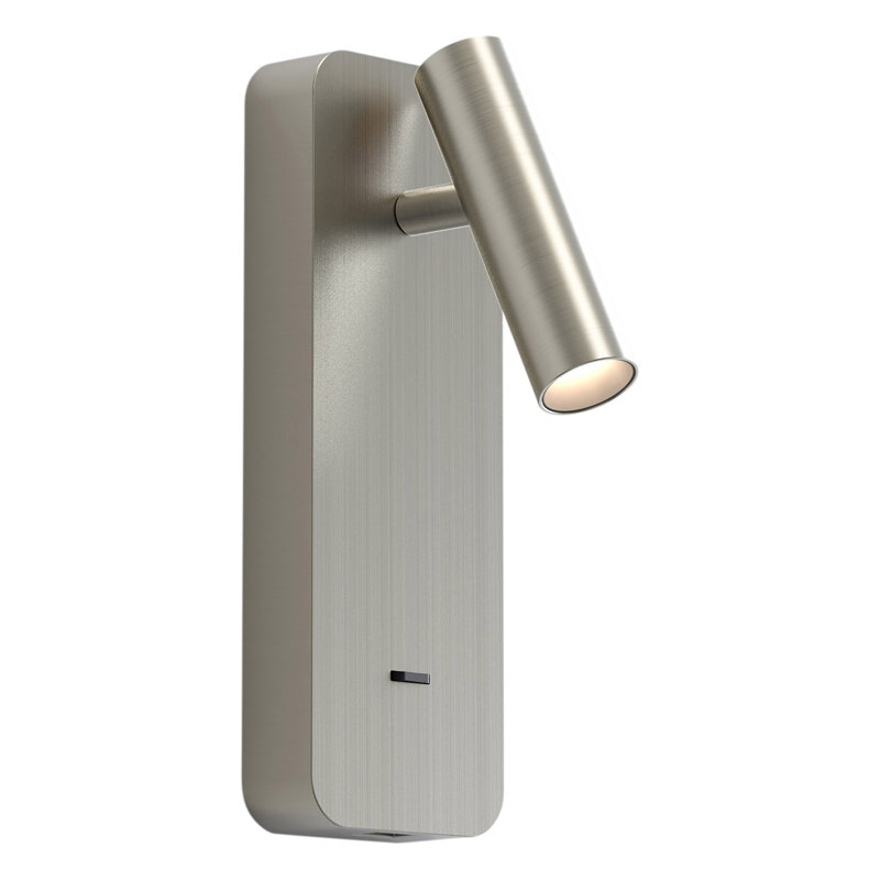Enna 1 - Light LED Spotlight, Matt Nickel