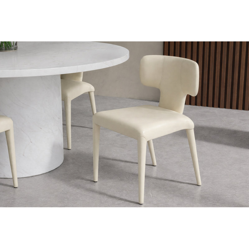 Chaise empilable en T, ensemble de 4