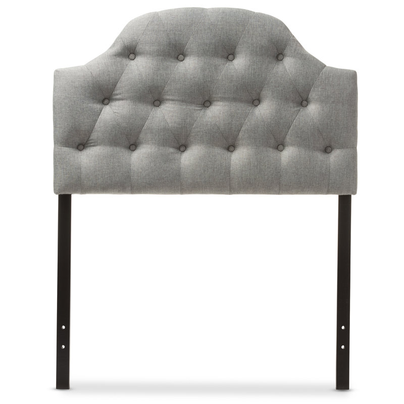Ezkiel Upholstered Headboard, Coin Gray