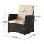 29,19 po. H x l 27,55 x P 27,69, poids de 26,94 lb pour les loisirs, H, l,