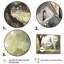 «Monochome Yellow and Gray Farm III - Barn Farm Ranch», art mural encadré-354390907-354391172