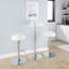 Table de bar contemporaine transparente Clear