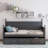 Stylish And Functional Twin Size Daybed With Storage Drawers In Gray