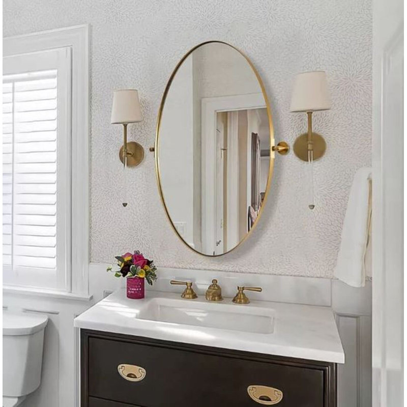 Oval Wall Mirror 
