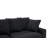 Contemporary Upholstered Sectional Sofa With Oversized Ottoman-2086625185-2095371583