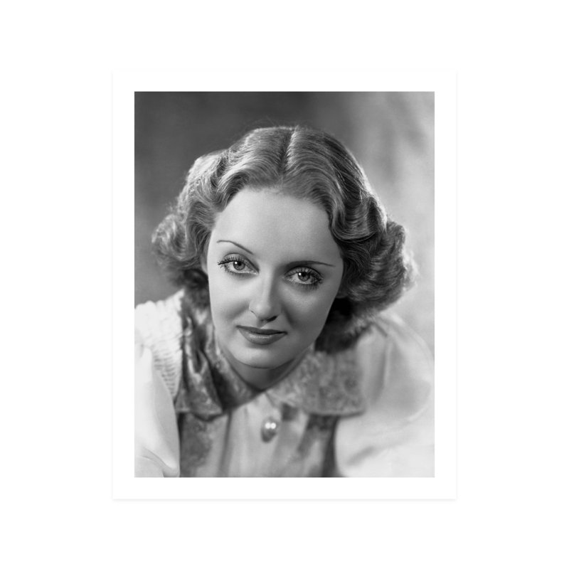 Bette Davis: Piercing Gaze - photographie non encadrée, L 8 po x H 10 po