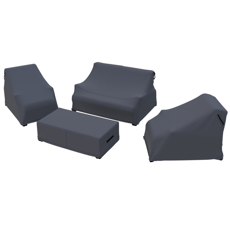 Isham Acacia Wood Patio Chair Covers