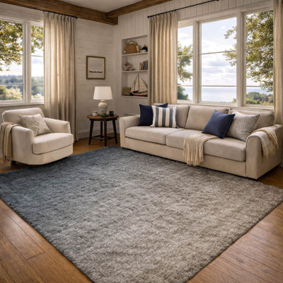 Premium Machine Washable Dream Shag ADS569 Ombre Rug