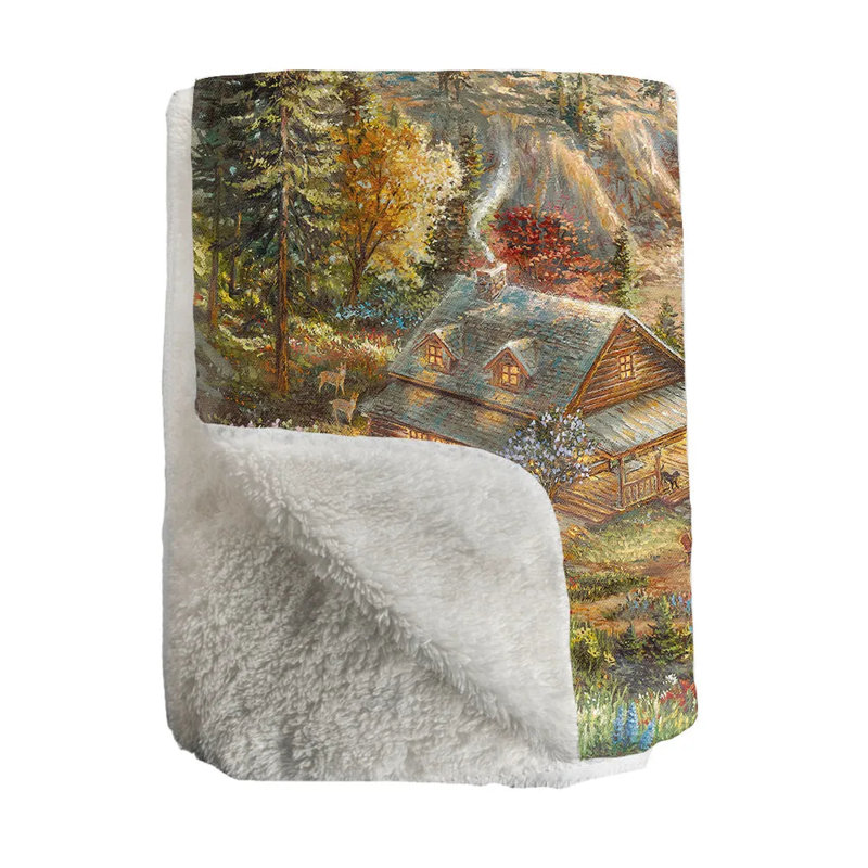 Jeté Thomas Kinkade