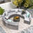 11 Piece 8 Person Outdoor Wicker Conversation Set With Cushions & Toss Pillow-109739512