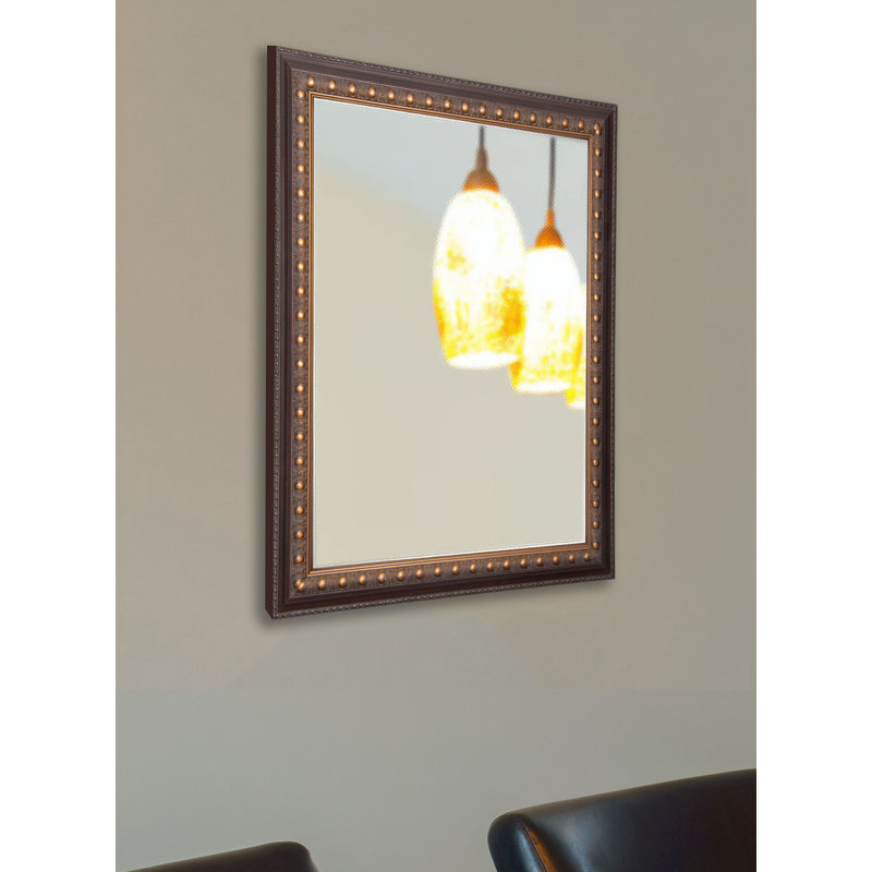 Miroir de salle de bain Ljubinka, H 23,5 po x l 19,5 po