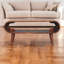 Feumore Solid Wood Four Leg Coffee Table with Storage-1762129573