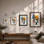 Crowned in Sunflower Eclectic - Framed Print-76577641-76577645