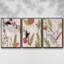 Birds In Motion VI, ensemble de 3 toiles encadrées sur toile-2018797521-2018797522
