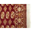 Tapis rouge fait à la main 4X6
