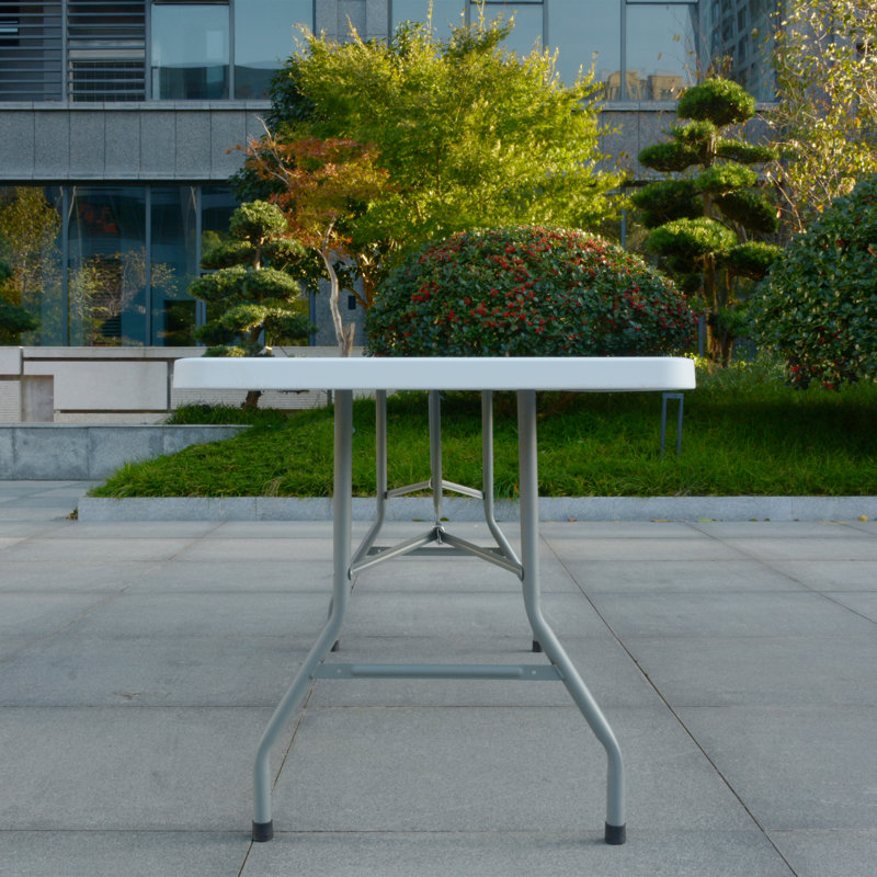 Table pliante rectangulaire en plastique de 72 pouces 6 pieds Banquet 