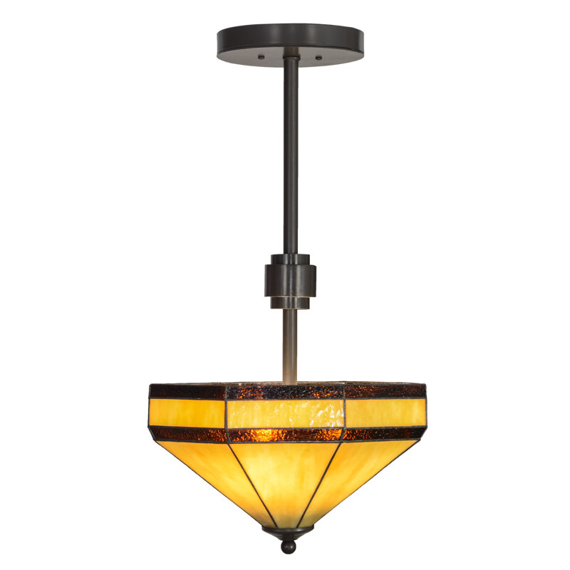 3 - Light Semi Flush Mount