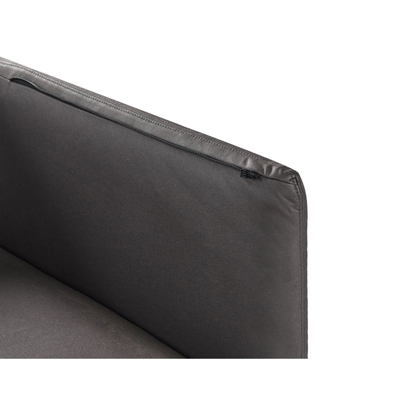 REVSNES 3 Seater Sofa, Black