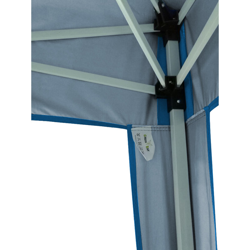 Adeen 3m x 3m Metal Pop-Up Gazebo, Blue