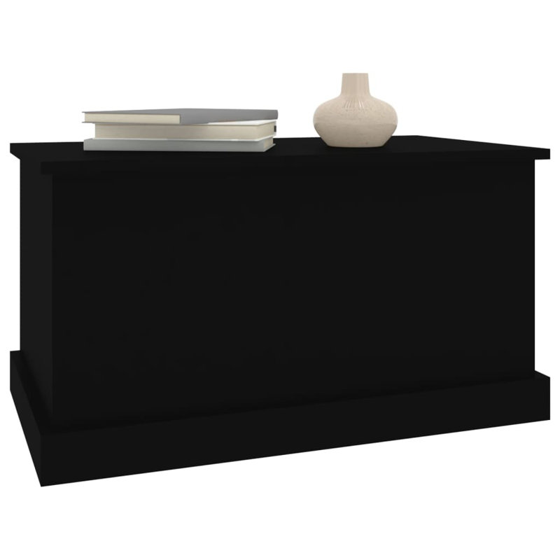 Organisateur de boîte de rangement vidaXL, Noir