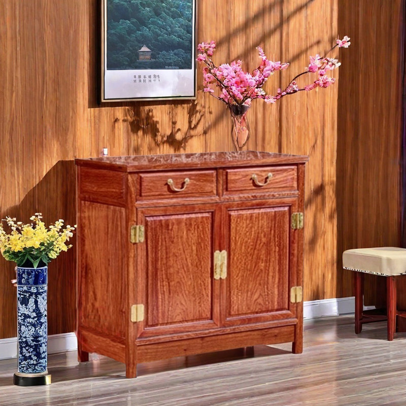 Buffet chinois en bois massif