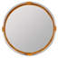 Polkville Flat Rattan Mirror