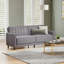 Canapé-lit de luxe 81,6 po en velours-1704151037