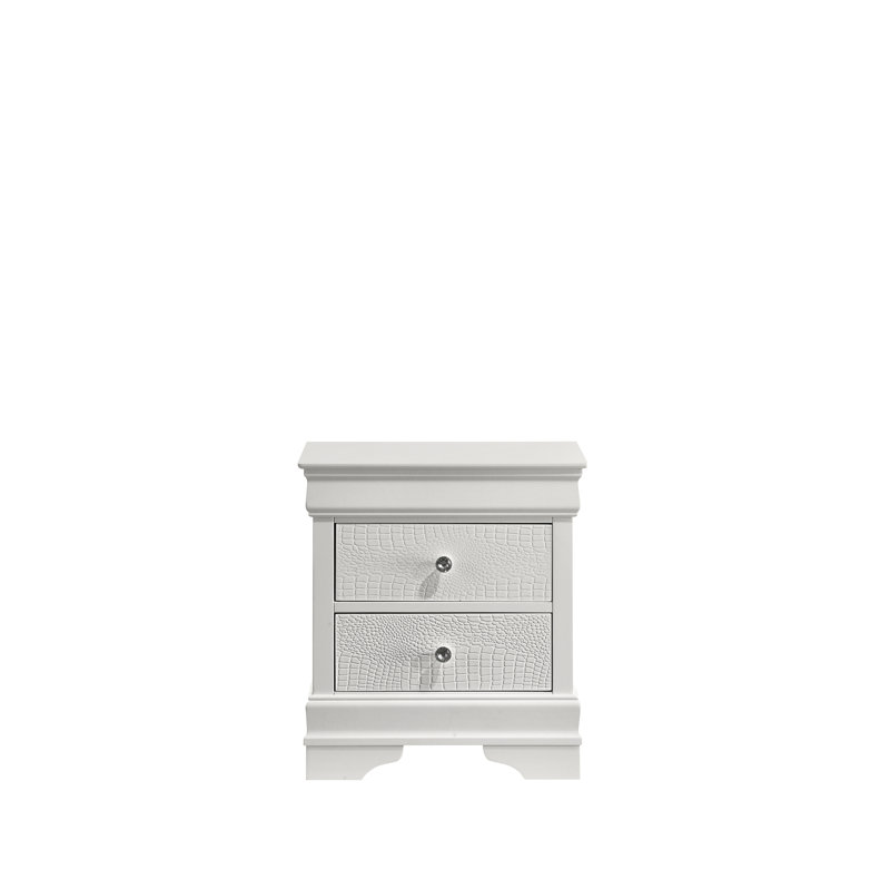 Table de chevet 2 tiroirs Blaze