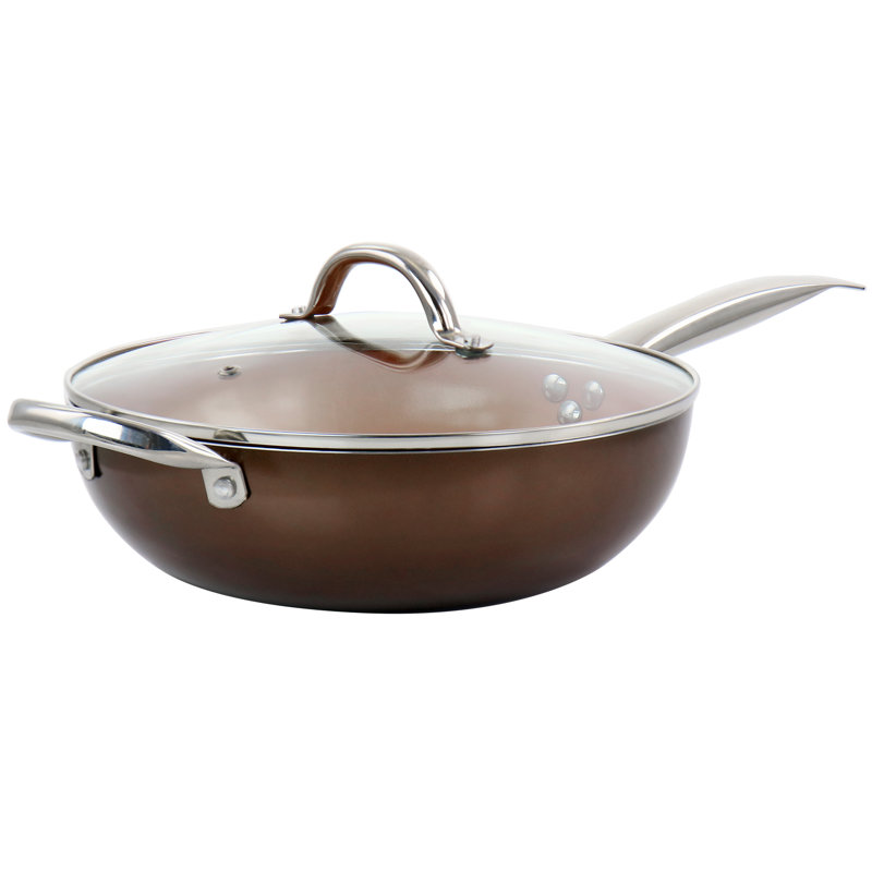 Gibson 3,5 pintes Sauteuse antiadhésive en aluminium avec couvercle