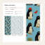 Murale de collage fantaisiste Penguins-2063282533