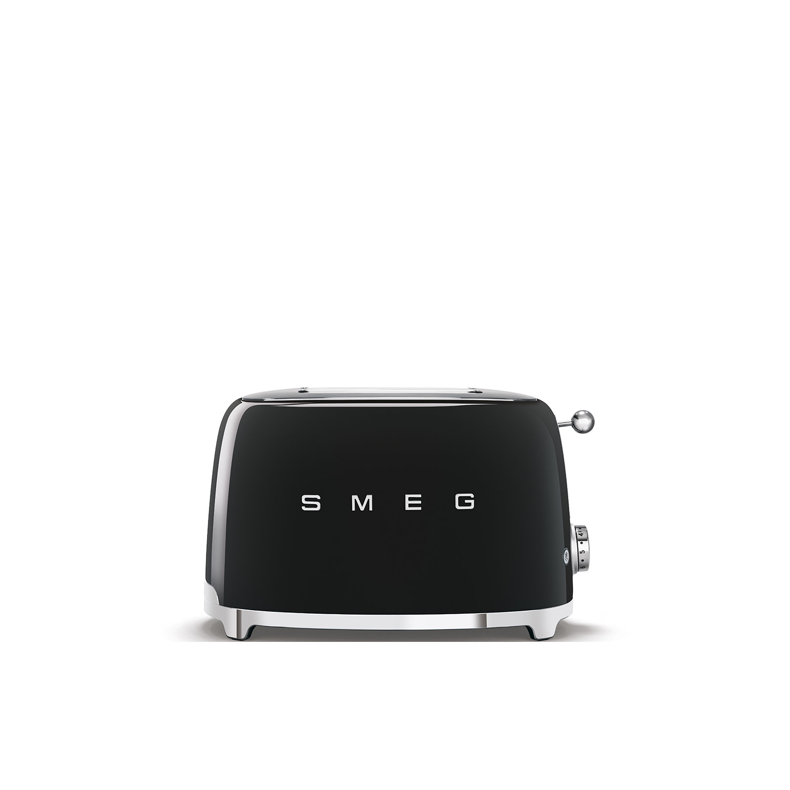 SMEG 50's Retro Style 2 Slice Toaster, Black