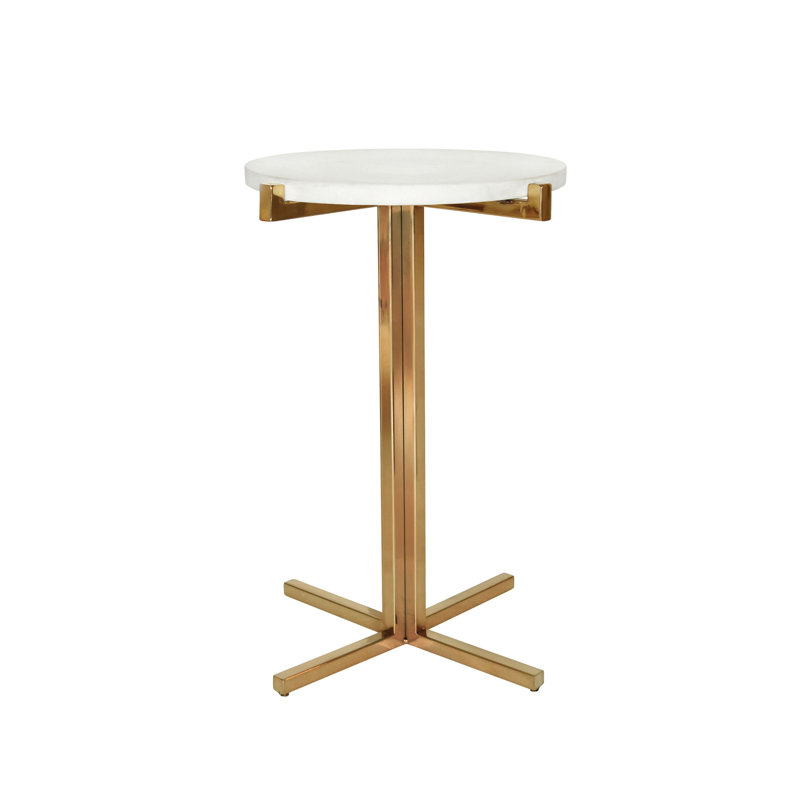 Winslet Marble Top End Table