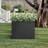  38" Rectangular Metal Planter Box,Black-830160073