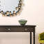 Casal Glass Decorative Bowl For Living Room, Tabletop Green Glass Dish Decor