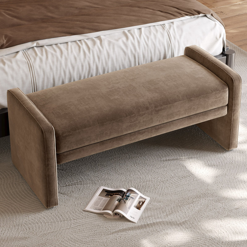 Polyester Upholstered Bench