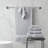500 GSM 100% Turkish Cotton Light Grey Oversized 4-Piece Towel Set-103688328-112079029