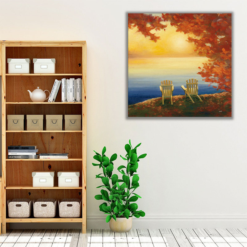 «Autumn Glow II», reproduction d'art sur toile, H 20 po x l 20 po