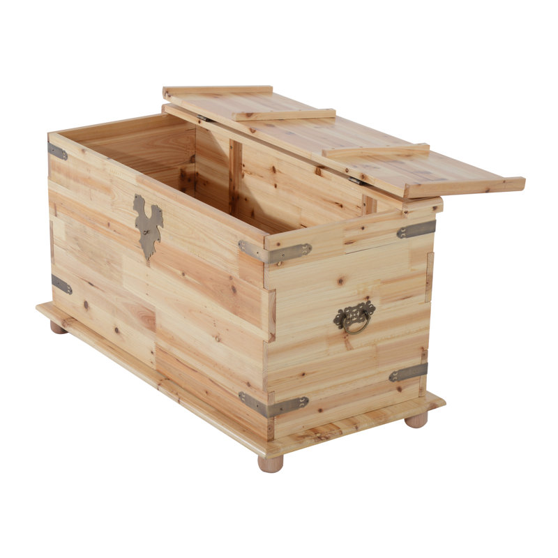 Coffre de rangement en bois Garrett