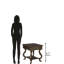 Alonia Solid Wood End Table
