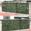 Artificial Evergreen Leaf Privacy Fence Panel